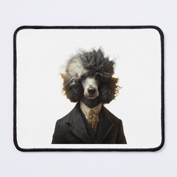 Item preview, Poodle as Bauhaus Style Art – Modern Geometric Pet Poster, Minimal Abstract Animal Decor, Bauhaus Dog Print for Pet & Art Lovers designed and sold by OzzFrequency.