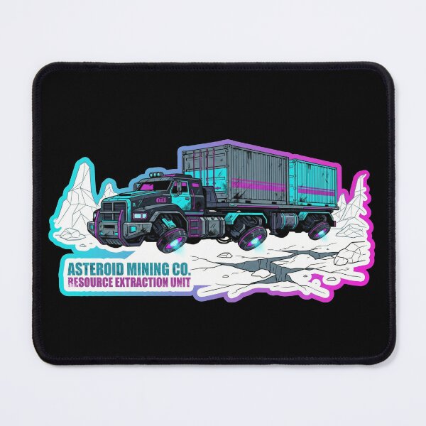 Item preview, Asteroid Mining Co Fake Company v2 designed and sold by deez-doodles.