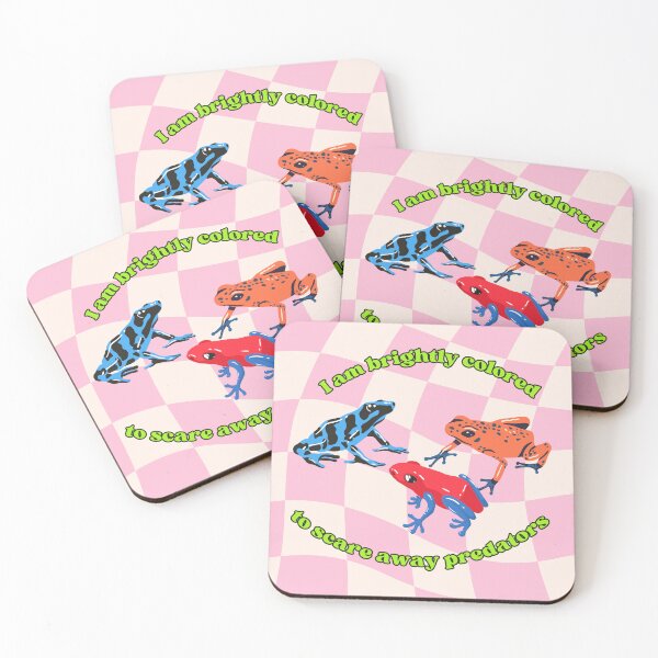 Item preview, I am Brightly Colored to Scare Away Predators designed and sold by Sweet-Treats10.