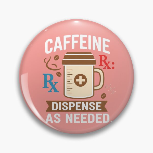 Item preview, Caffeine Rx Dispense As Needed Funny Pharmacist Coffee Mug designed and sold by DraftNDreamShop.
