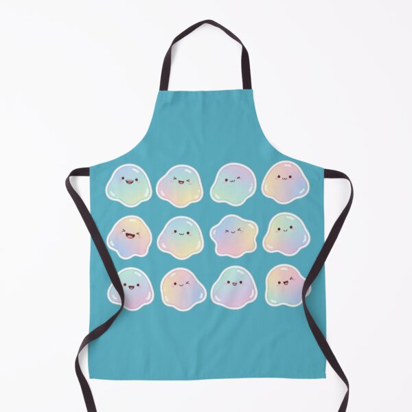 Item preview, Happy Blob Crew – Cute Minimal Character Sticker Sheet designed and sold by Ditstyle.