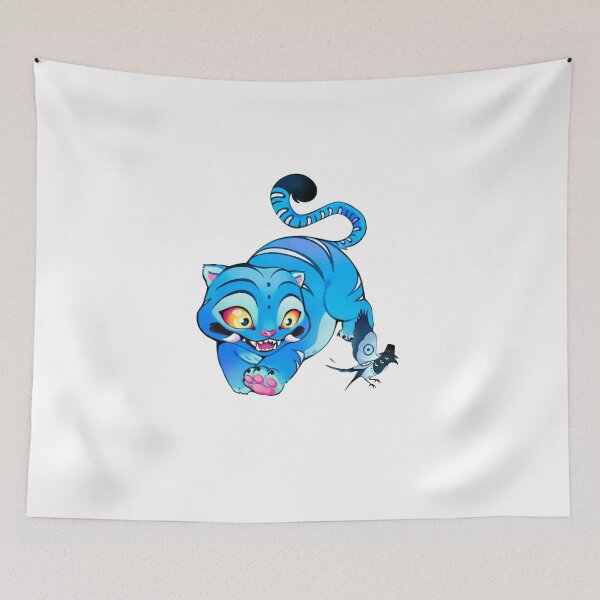 Item preview, Derpy tiger and bird designed and sold by ArminGreen.