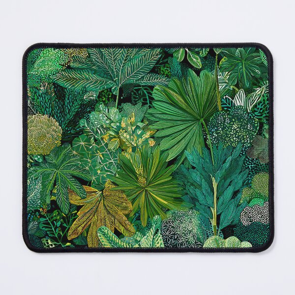 Item preview, Leafy Tropical Paradise Landscape designed and sold by Neika Shimm Designs.