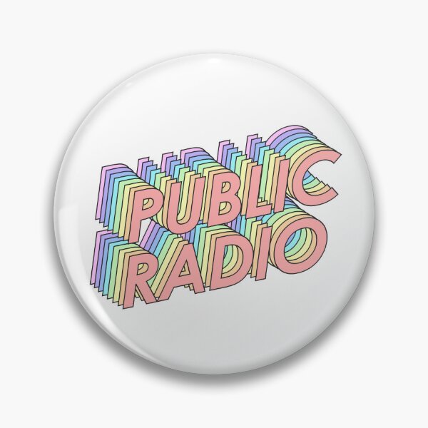 Item preview, PUBLIC RADIO designed and sold by oddwonders.