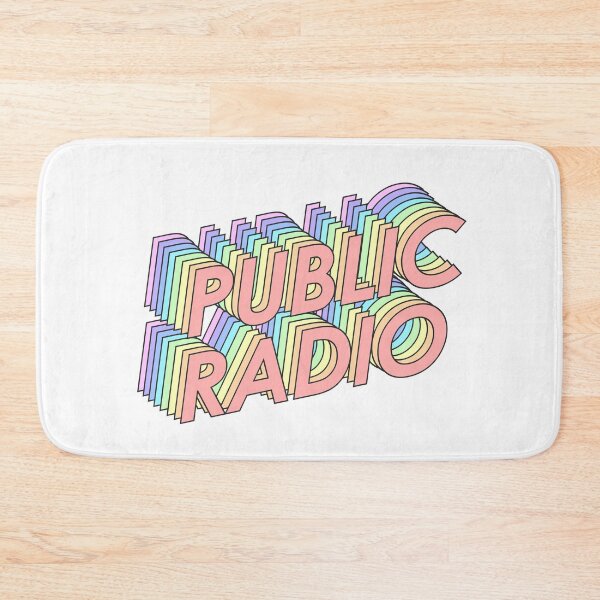 Item preview, PUBLIC RADIO designed and sold by oddwonders.