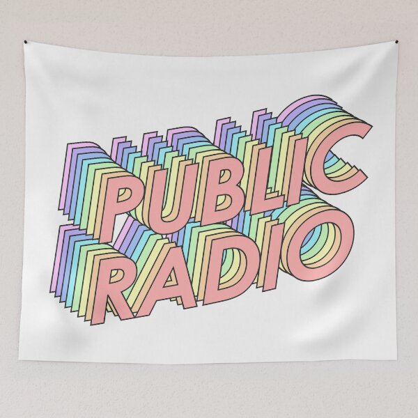 Item preview, PUBLIC RADIO designed and sold by oddwonders.