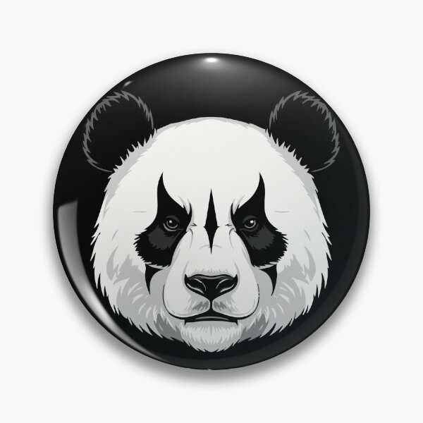 Item preview, Black Metal Panda – Frozen Spirit of the North designed and sold by Robert "Hellfish" Fonseca.