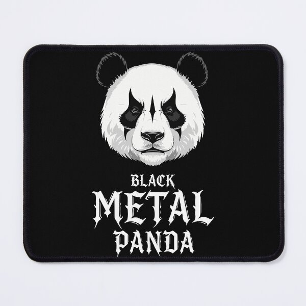 Item preview, Black Metal Panda – Frozen Spirit of the North designed and sold by Robert "Hellfish" Fonseca.