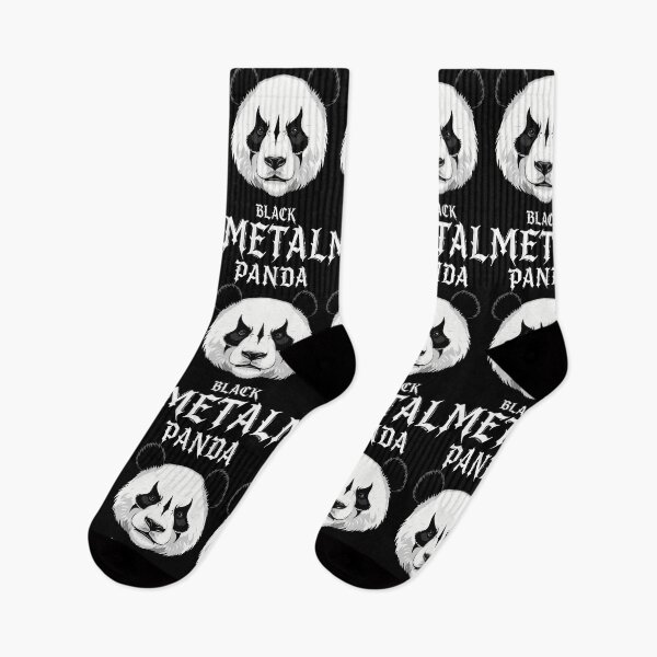 Item preview, Black Metal Panda – Frozen Spirit of the North designed and sold by Robert "Hellfish" Fonseca.