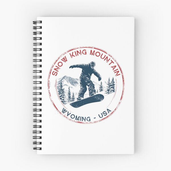 Item preview, Snow King Mountain - Wyoming  designed and sold by GoodOldVintage.