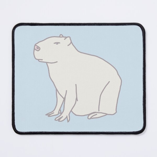 Item preview, Capybara White designed and sold by ellenhenry.