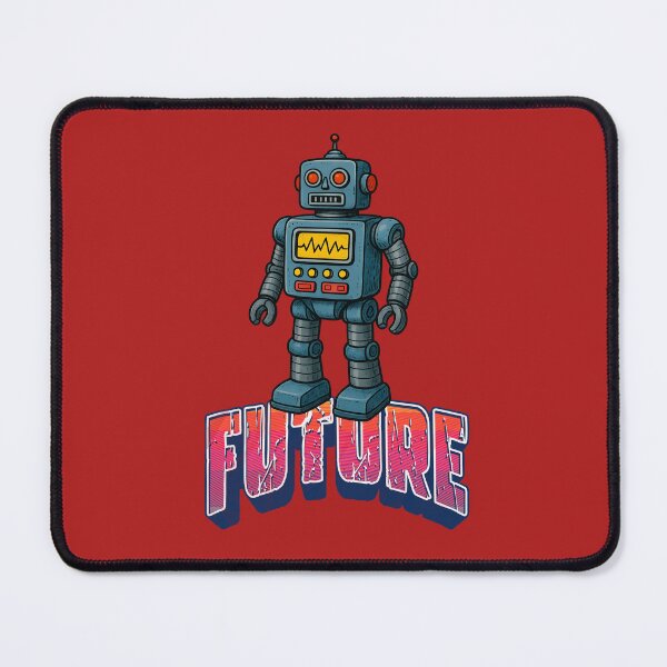 Item preview, A VINTAGE ROBOT WITH THE WRITTEN FUTURE designed and sold by infinitearte.