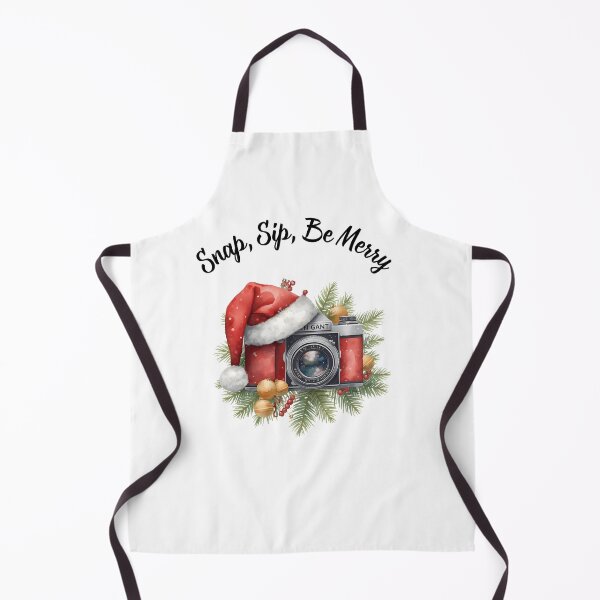 Item preview, Snap Sip Be Merry – Christmas Photographer Coffee Camera Art designed and sold by MiszungART.