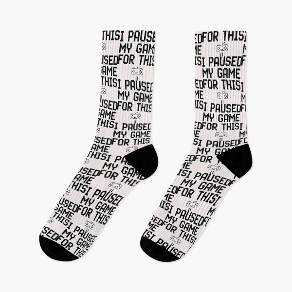 Item preview, I Paused My Game For This Funny Gamer Gift designed and sold by SylwiaPrint.