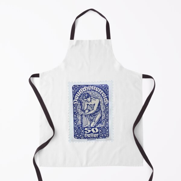 Item preview, Vintage Heller 50 Blue Postage Stamp designed and sold by red-amber65.