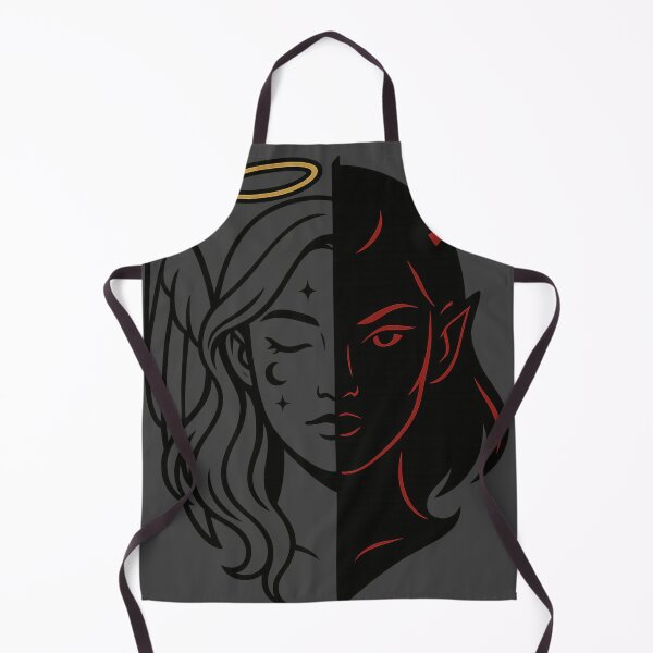 Item preview, Angel and Devil rivalry | Upside Down Inspired Supernatural Aesthetic | Retro Dark Art T-Shirt Sticker Phone Case designed and sold by zevorgue.