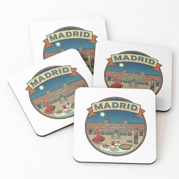 Aperçu de l'œuvre Madrid, Espagne créée et vendue par designsbysamantha.