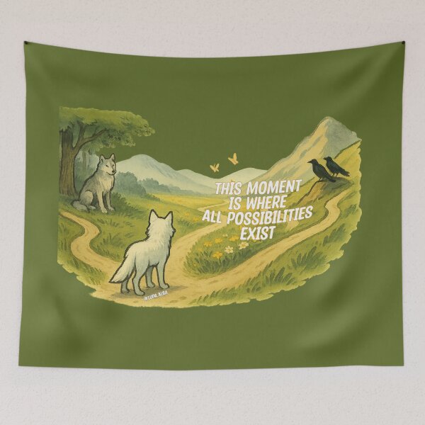 Item preview, This Moment is Where All Possibilities Exist designed and sold by LupaAlba.