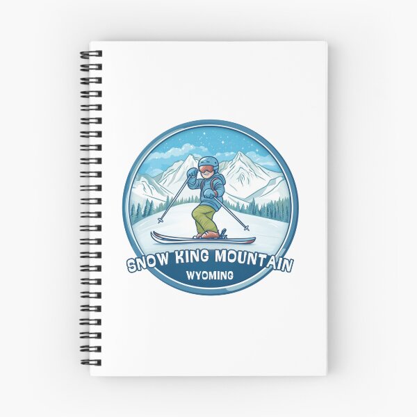 Item preview, Snow King Mountain - Wyoming  designed and sold by GoodOldVintage.