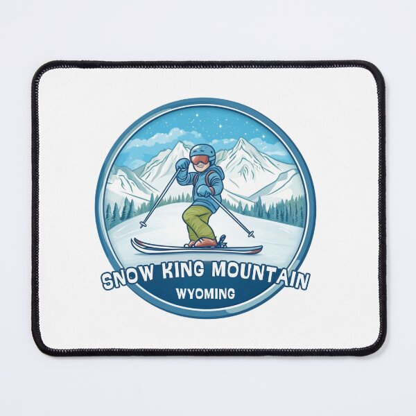 Item preview, Snow King Mountain - Wyoming designed and sold by GoodOldVintage.