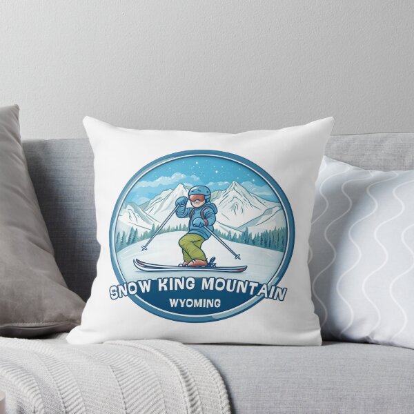 Item preview, Snow King Mountain - Wyoming  designed and sold by GoodOldVintage.