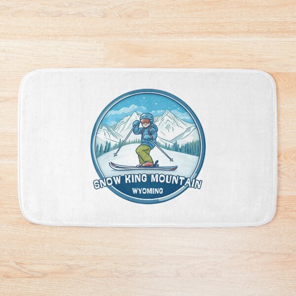 Item preview, Snow King Mountain - Wyoming  designed and sold by GoodOldVintage.