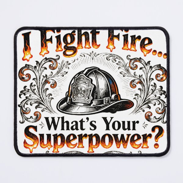 Item preview, I Fight Fire... What's Your Superpower? designed and sold by Dxvect.