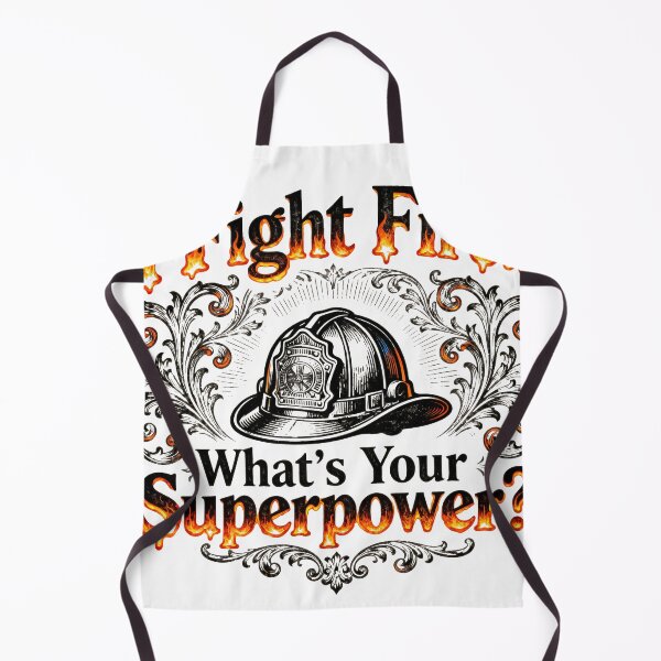 Item preview, I Fight Fire... What's Your Superpower? designed and sold by Dxvect.