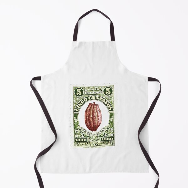 Item preview, Ecuadorian Ecuador Cacao Vintage Postage Stamp designed and sold by red-amber65.