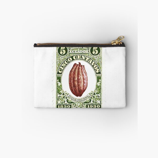 Item preview, Ecuadorian Ecuador Cacao Vintage Postage Stamp designed and sold by red-amber65.