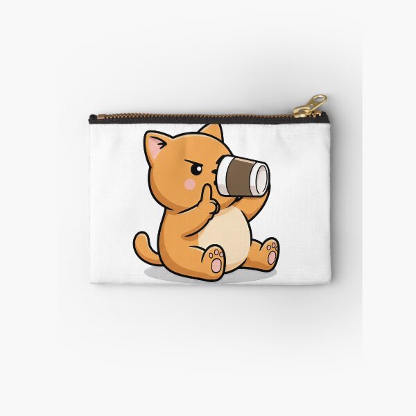 Item preview, Kawaii Coffee Cat Cute Cartoon designed and sold by SolviaStudio.