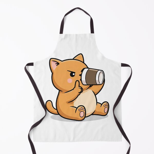 Item preview, Kawaii Coffee Cat Cute Cartoon designed and sold by SolviaStudio.