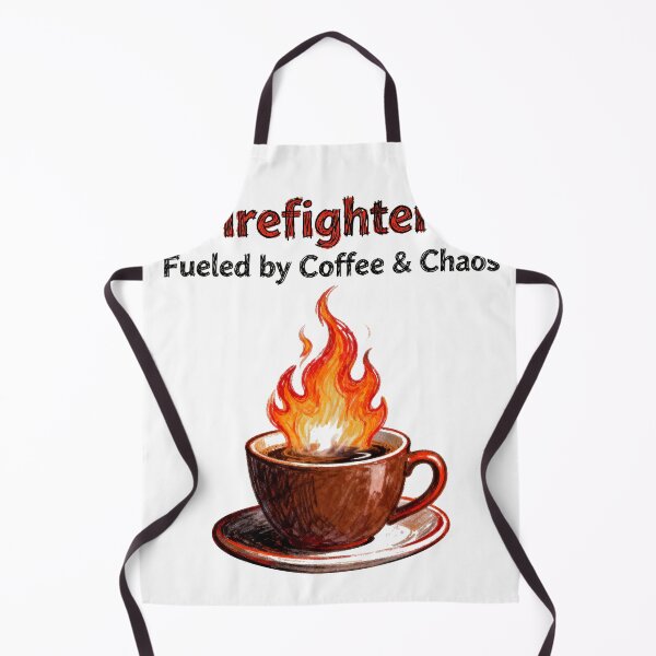 Item preview, Firefighters: Fueled by Coffee & Chaos designed and sold by Dxvect.