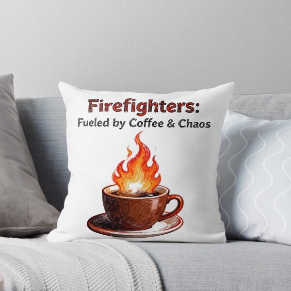 Item preview, Firefighters: Fueled by Coffee & Chaos designed and sold by Dxvect.