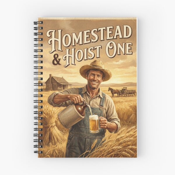 Item preview, Homestead & Hoist One Golden Lager Vintage Retro Poster designed and sold by Cozy-Old-Pub.