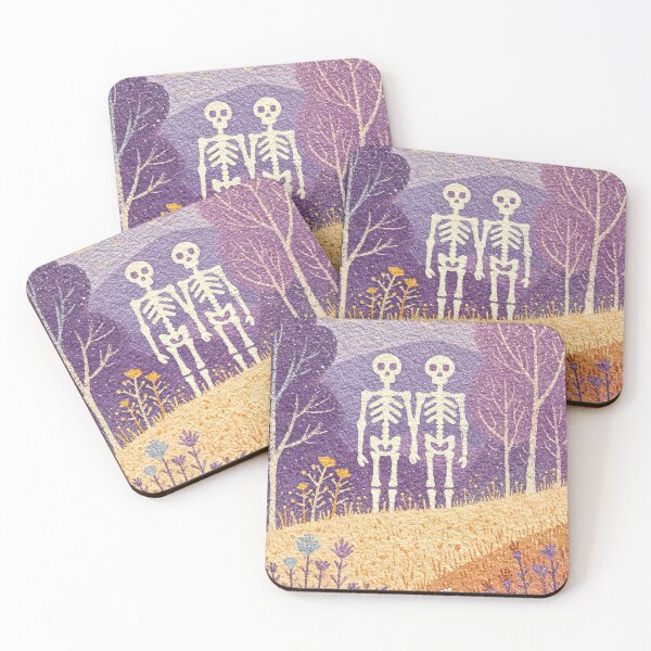 Item preview, SkeleTwinners Stroll Through Midnight's Meadow designed and sold by Venon28.