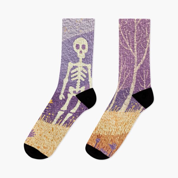 Item preview, SkeleTwinners Stroll Through Midnight's Meadow designed and sold by Venon28.