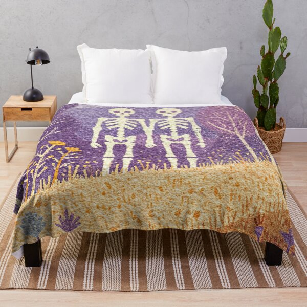 Item preview, SkeleTwinners Stroll Through Midnight's Meadow designed and sold by Venon28.