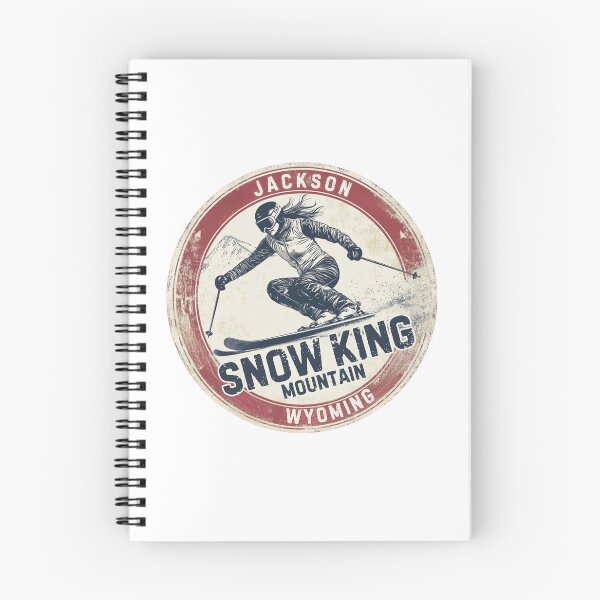 Item preview, Snow King Mountain - Wyoming  designed and sold by GoodOldVintage.