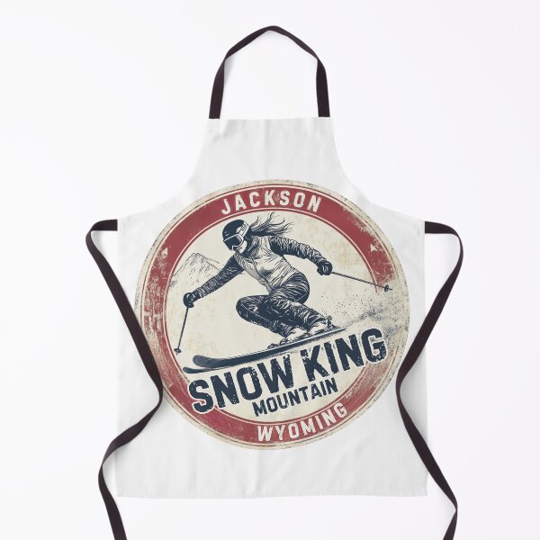 Item preview, Snow King Mountain - Wyoming designed and sold by GoodOldVintage.