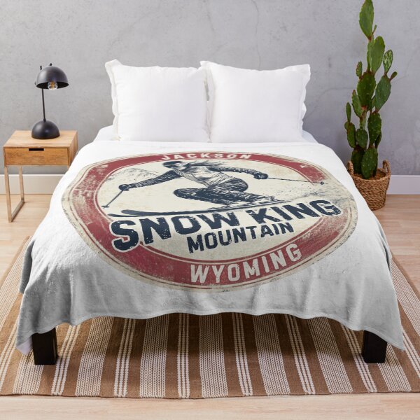 Item preview, Snow King Mountain - Wyoming  designed and sold by GoodOldVintage.