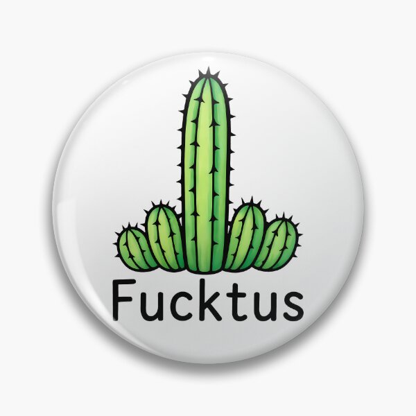 Item preview, Funny Cactus Pun Illustration – “Fucktus” designed and sold by DariusZD.