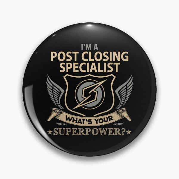 Item preview, Post Closing Specialist designed and sold by hzibfldecjq42.