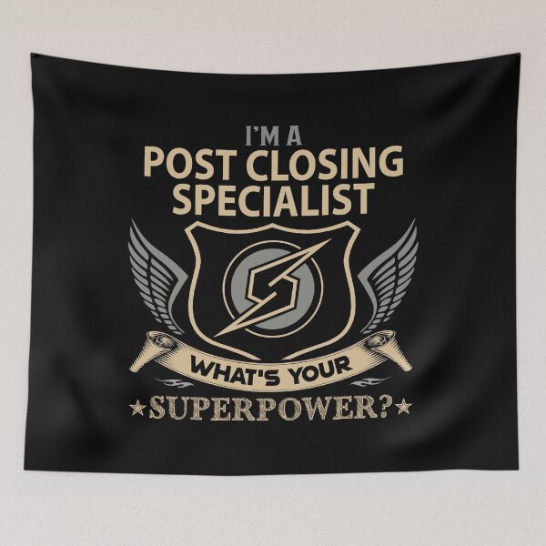 Item preview, Post Closing Specialist designed and sold by hzibfldecjq42.
