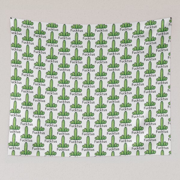 Item preview, Funny Cactus Pun Illustration – “Fucktus” designed and sold by DariusZD.