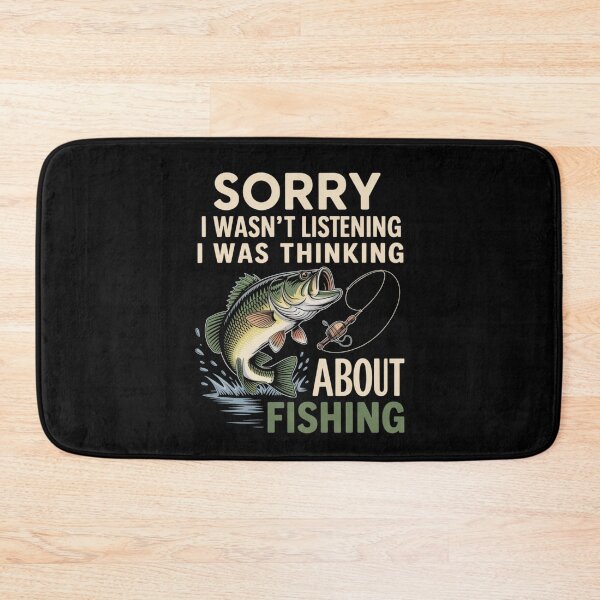 Item preview, Funny Fishing Quote Bass Jump Humor Vintage Outdoor Illustration designed and sold by love3617.