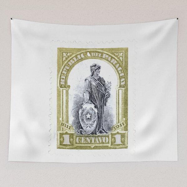 Item preview, Paraguayan Gentavo Postage Stamp designed and sold by red-amber65.