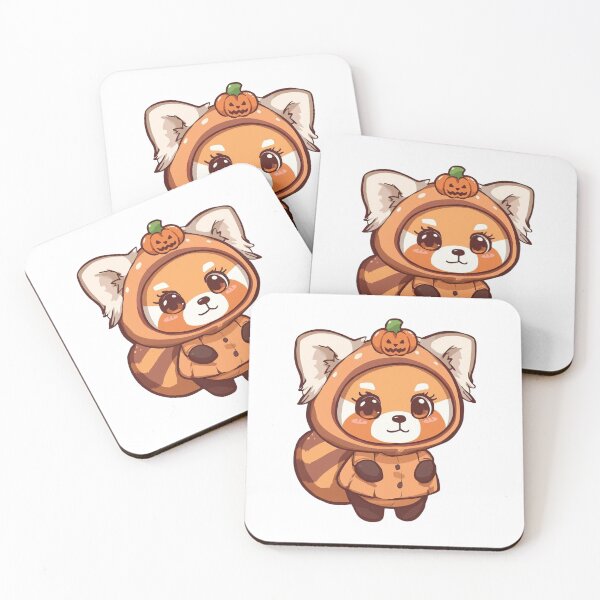 Item preview, Cute Red Panda in Halloween Costume designed and sold by Pikalot.