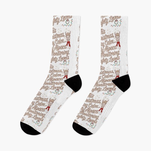 Item preview, Christmas Alpaca Safety Monitor – Funny Holiday Workplace Design designed and sold by PeteLawliiet.