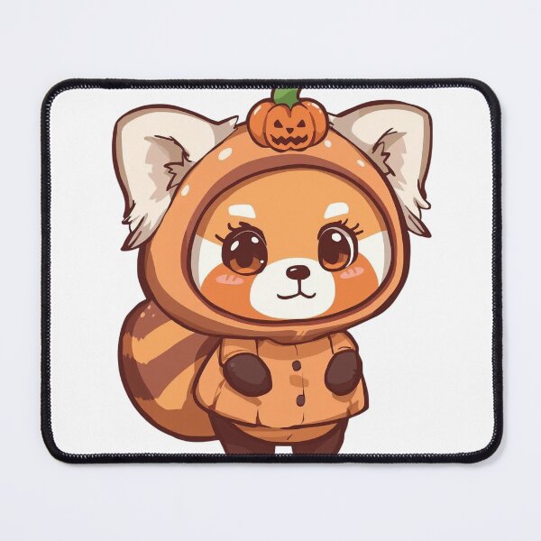 Item preview, Cute Red Panda in Halloween Costume designed and sold by Pikalot.